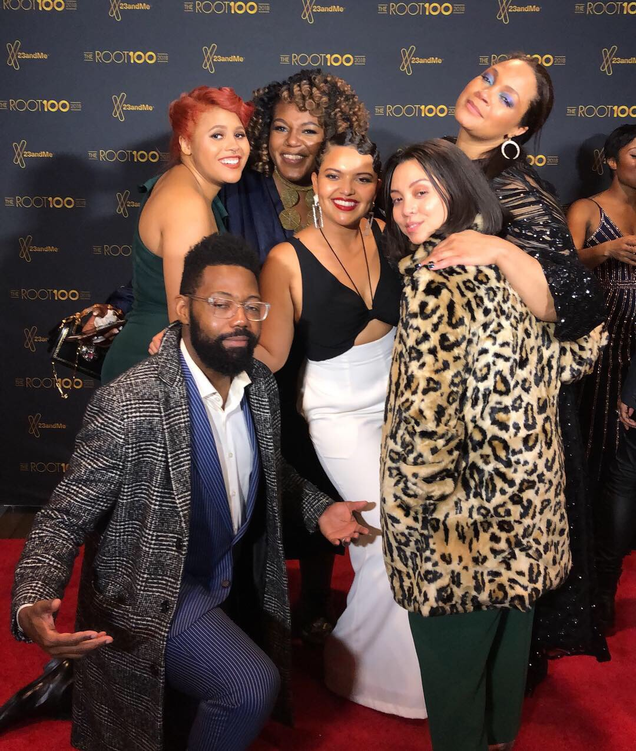 (clockwise from bottom left) Damon Young, Natalie Degraffinreid, Danielle Young, Ashley Velez, Maiysha Kai (top right), Anne Branigin